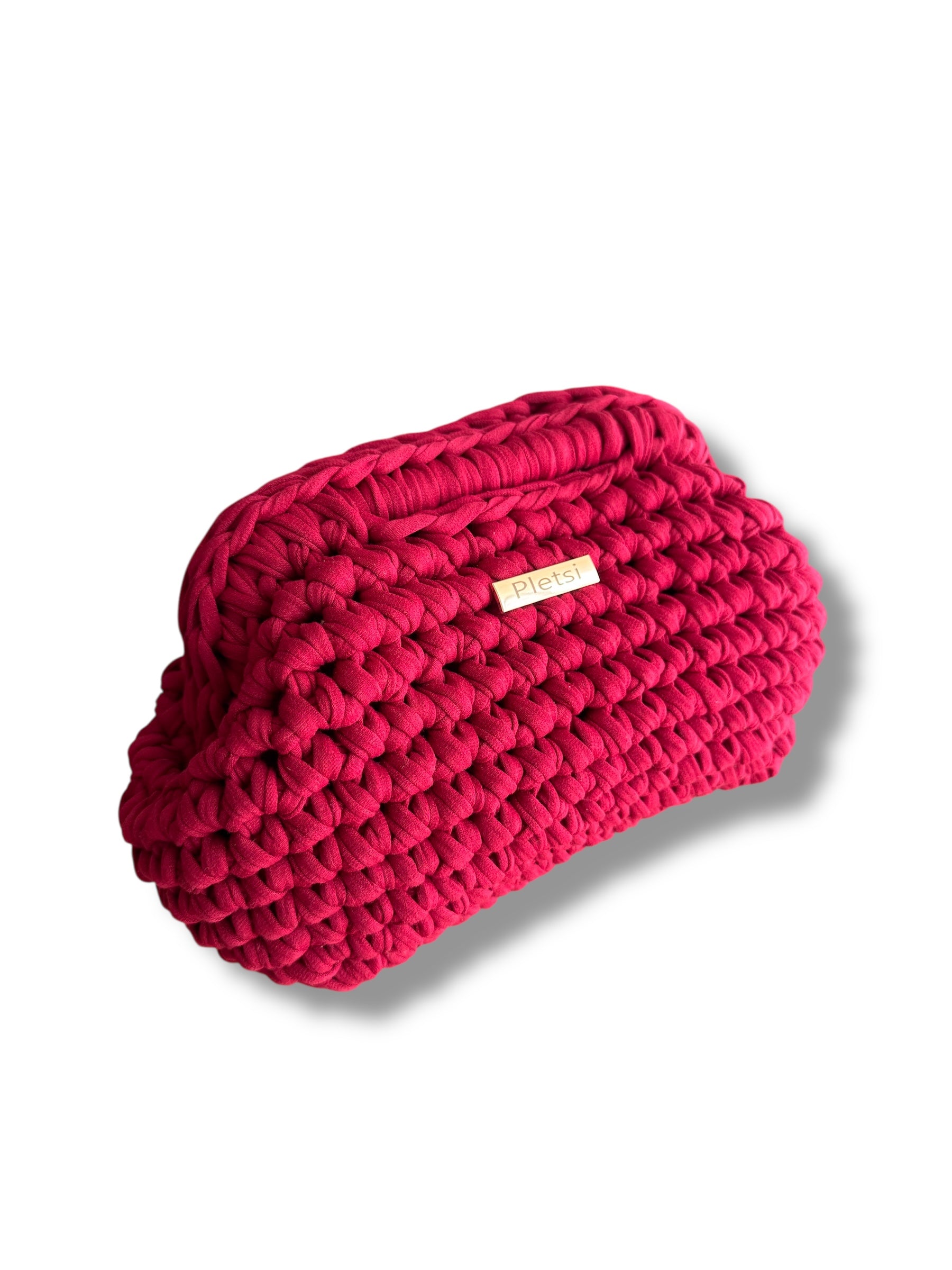 SOLIE CLUTCH Handbag Red